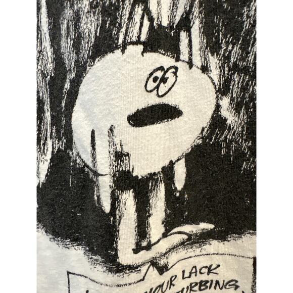 Star Wars Darth Vader Shirt Mens Medium White Uniqlo UT Graphic Quote Tee READ - Picture 4 of 13